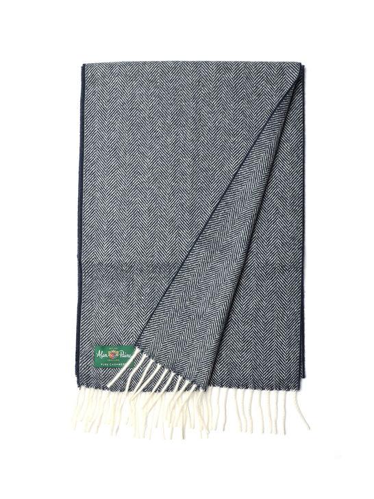 Alan Paine Sciarpa Alan Paine Kinross Cashmere Grigio Vendita Economica
