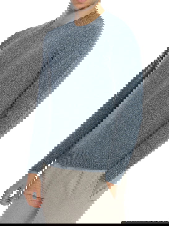 Magazzino Ricambi Maglia Magazzino Ricambi Mouliné Grigio Vendita Calda