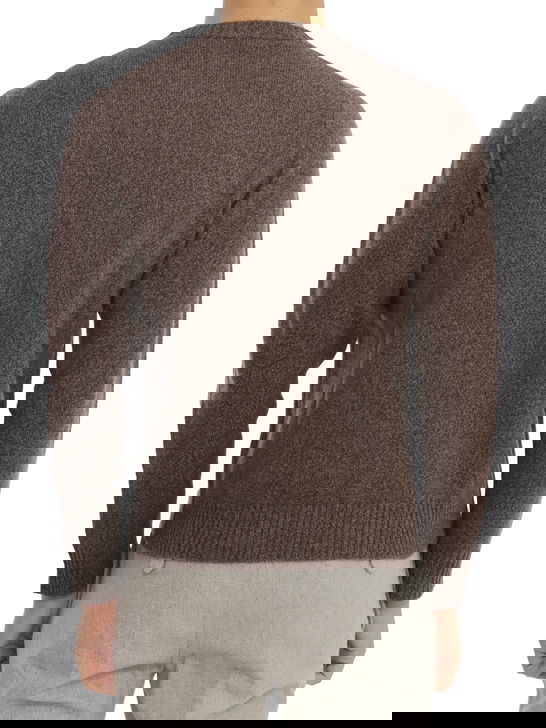 Magazzino Ricambi Maglia Magazzino Ricambi Mouliné Marrone Vendita Economica