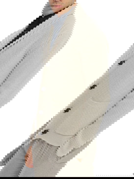 Rakki Cardigan Rakkì Sciallato Bianco 2025