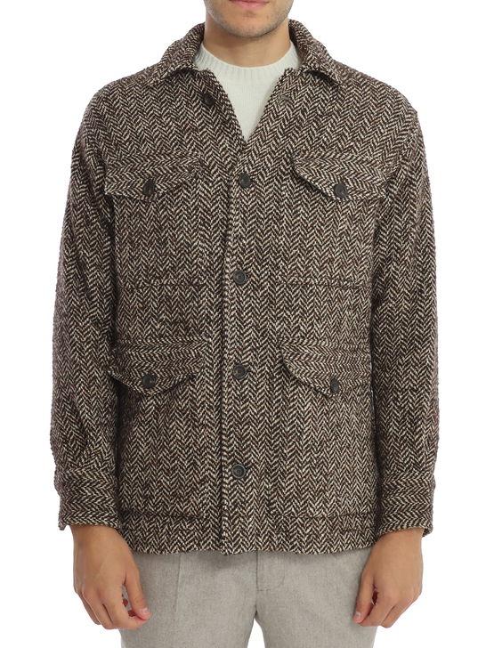 Tintoria Mattei overshirt fild-jacket Sconto di tempo limitato