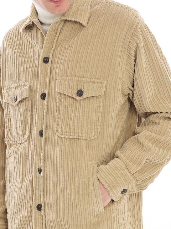 Tintoria Mattei Overshirt Tintoria Mattei Rocciatore Beige Prezzo di fabbrica