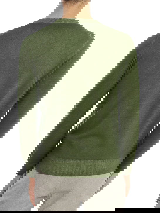 Kangra Maglia Kangra Cashmere Verde Offerta natalizia