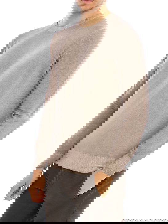 Kangra Maglia Kangra Cashmere Beige Offerta Pasqua