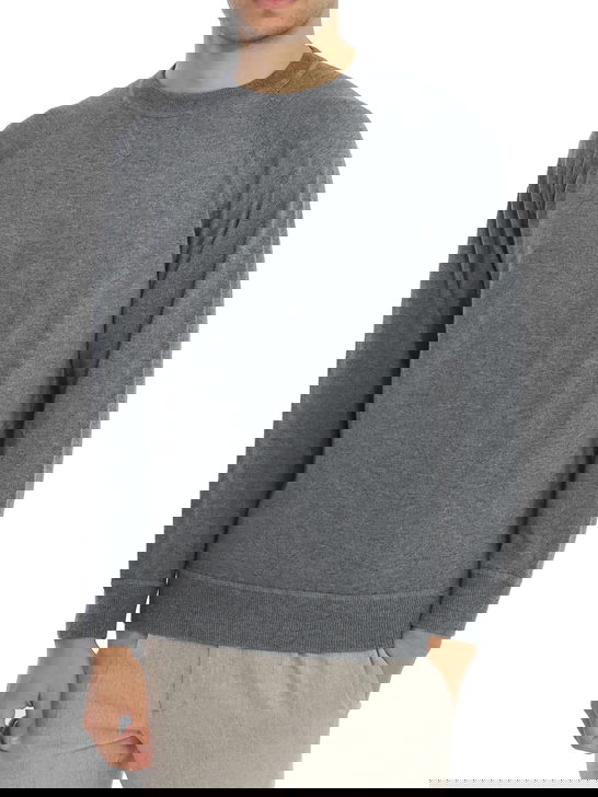 Alan Paine Felpa Alan Paine Raglan Grigio Offerte speciali