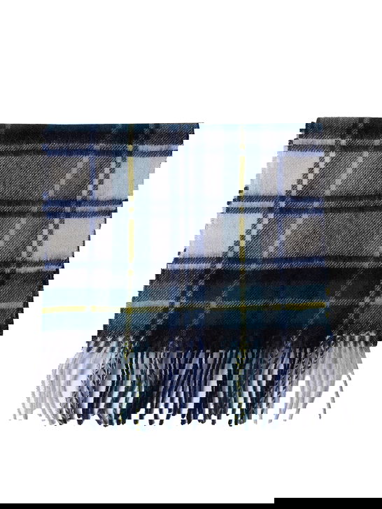 Barbour Sciarpa Barbour New Check Tartan Verde Ultimi due giorni