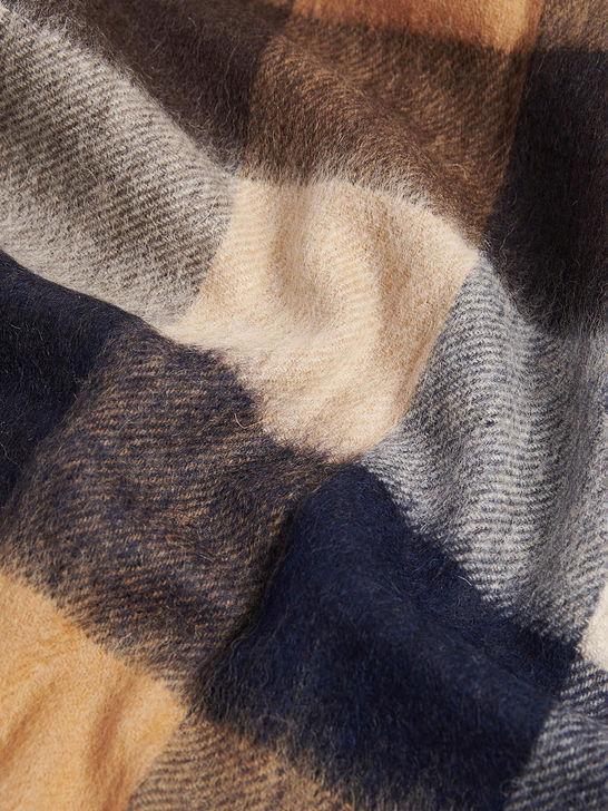 Barbour Sciarpa Barbour Quadri Beige Promozione temporanea