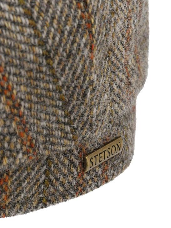 Stetson Coppola Stetson Hatteras Herringbone Stripe Grigio Super sconto