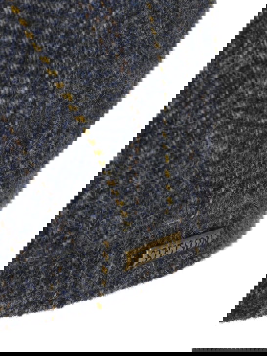 Stetson Coppola Stetson Hatteras Herringbone Stripe Blu Enormi sconti