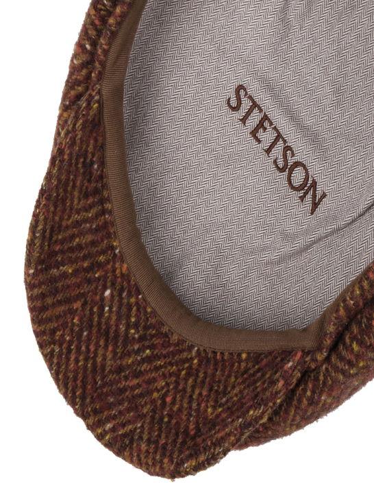 Stetson Coppola Stetson Hatteras Herringbone Arancio Trasporto libero internazionale