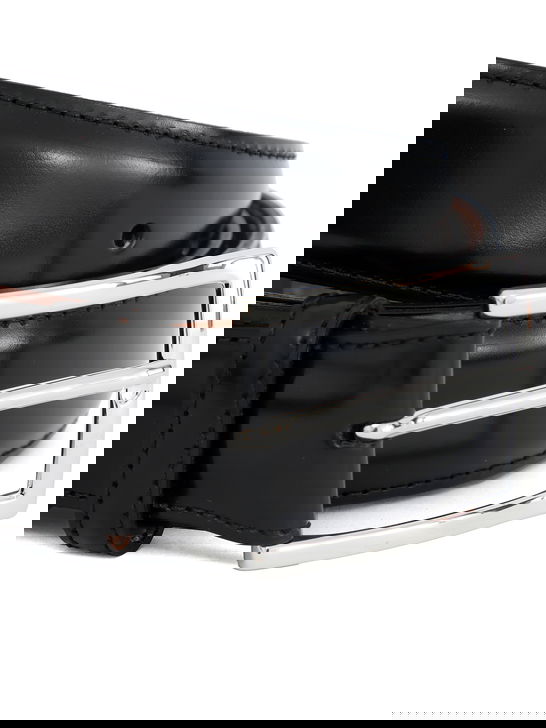 Berwick 1707 Cintura Berwick 1707 Pelle Antik Nero Vendita