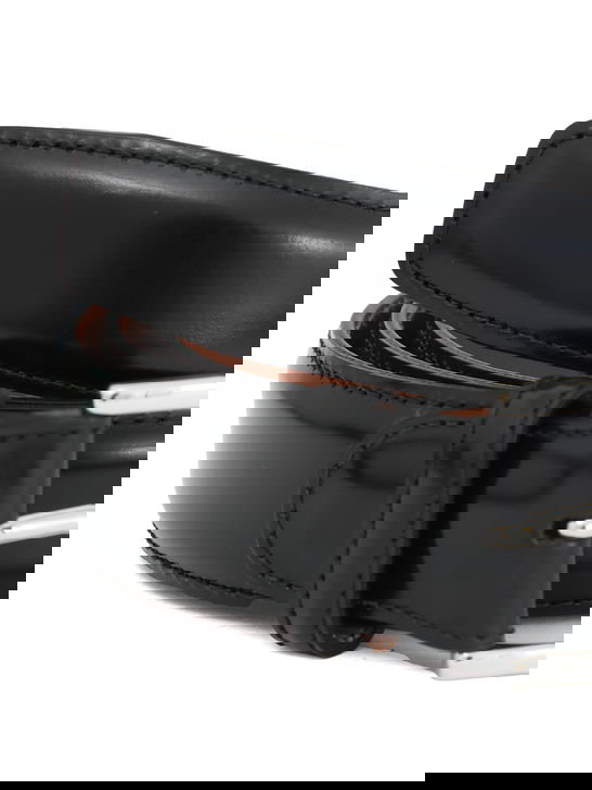 Berwick 1707 Cintura Berwick 1707 Pelle Antik Nero Vendita