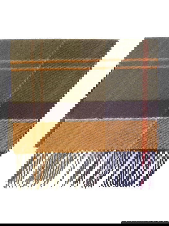 Barbour Sciarpa Barbour Inverness Tartan Verde Promozione Limitata