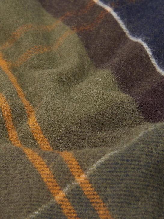 Barbour Sciarpa Barbour Inverness Tartan Verde Promozione Limitata