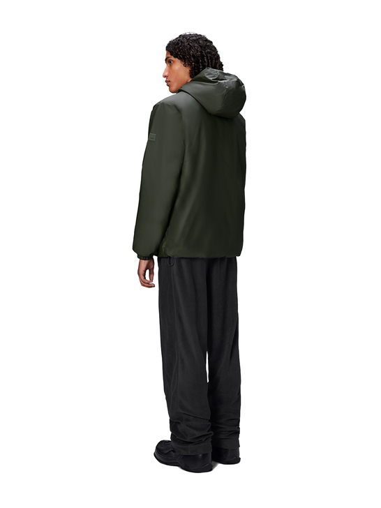 Rains Giubbino Rains Lohja Insulated Jacket Verde Offerta speciale