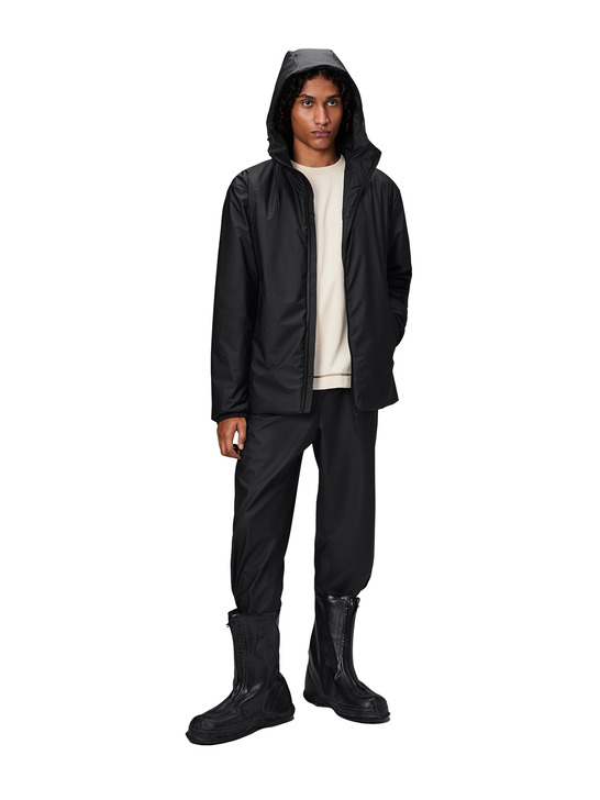 Rains Giubbino Rains Lohja Insulated Jacket Nero Comprare a buon mercato
