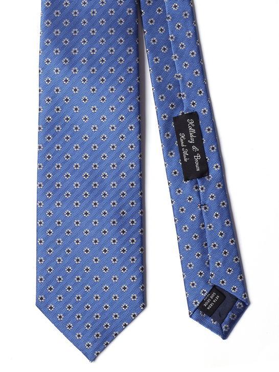 Holliday u0026 Brown Cravatta Holliday & Brown Jacquard Azzurro Offerta