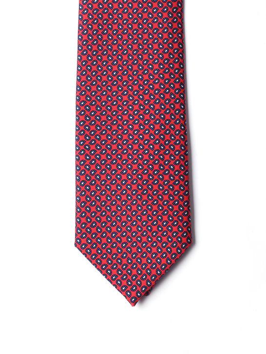 Holliday u0026 Brown Cravatta Holliday & Brown Twill Rosso In Vendita
