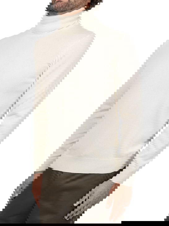 Kangra Maglia Kangra Cashmere Bianco Offerta speciale
