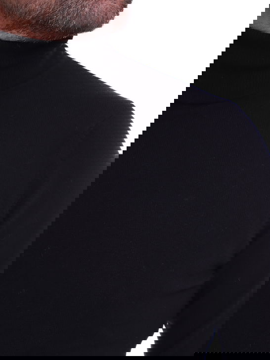 Kangra Maglia Kangra Cashmere Nero Grande vendita