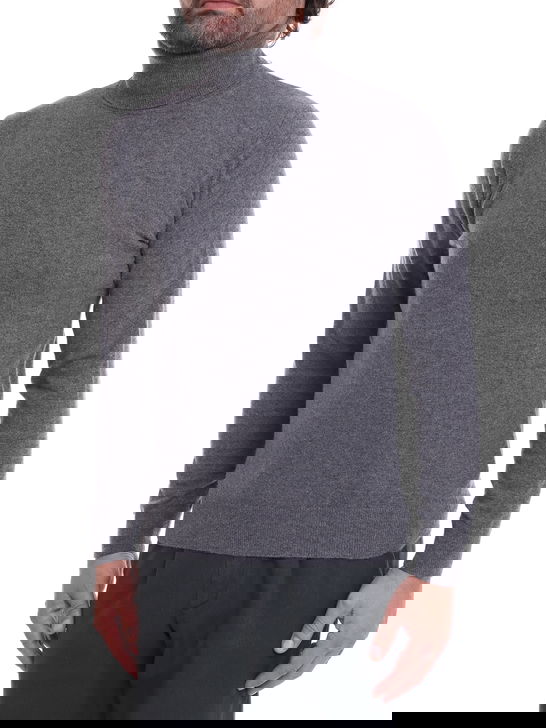 Kangra Maglia Kangra Cashmere Grigio Flash Sale