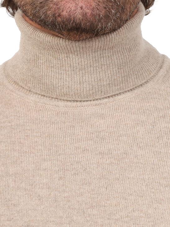 Kangra Maglia Kangra Cashmere Beige Fornitura limitata