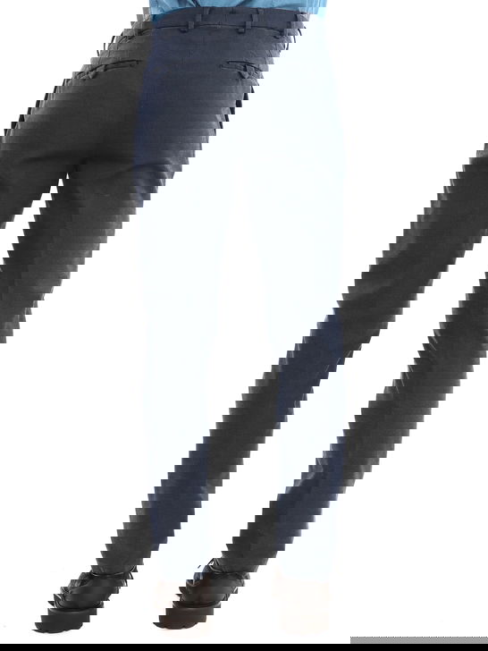 Devore Incipit Pantaloni Devore Incipit Melange Blu Bestseller