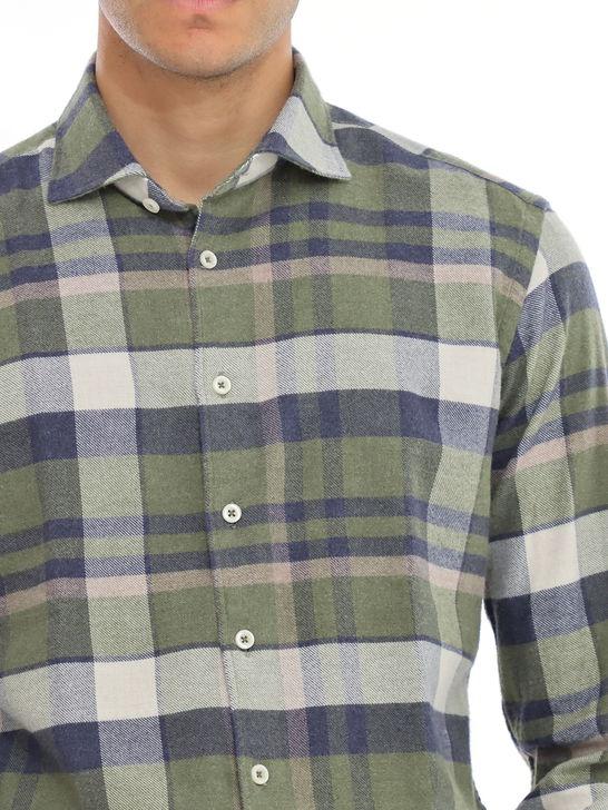 Bastoncino Camicia Bastoncino Check Verde Ultimi due giorni