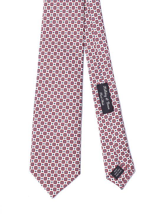 Holliday u0026 Brown Cravatta Holliday & Brown Twill Bianco Offerta speciale della fabbrica