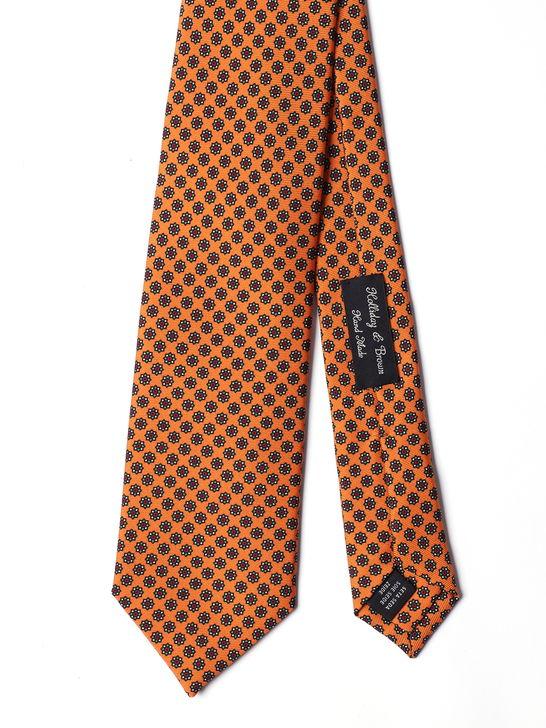 Holliday u0026 Brown Cravatta Holliday & Brown Twill Arancione Enormi sconti