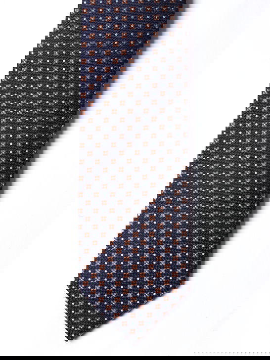 Holliday u0026 Brown Cravatta Holliday & Brown Jacquard Blu Trasporto libero internazionale