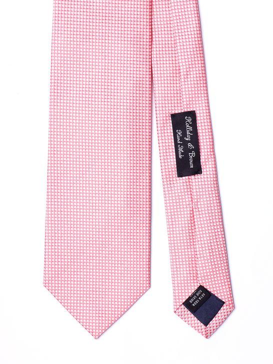 Holliday u0026 Brown Cravatta Holliday & Brown Jacquard Rosa Limitato a 3 giorni