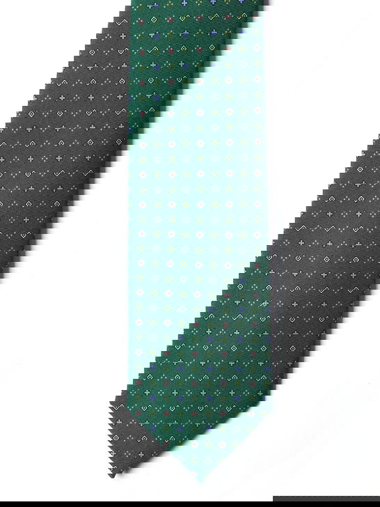 Holliday u0026 Brown Cravatta Holliday & Brown Twill Verde Esporta salva