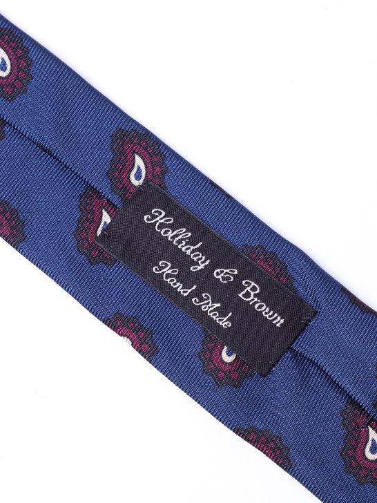 Holliday u0026 Brown Cravatta Holliday & Brown Twill Blu Qualità Garantita