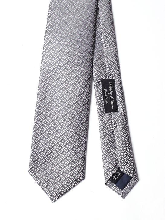 Holliday u0026 Brown Cravatta Holliday & Brown Jacquard Grigio Acquista Ora