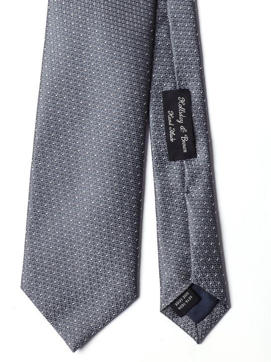 Holliday u0026 Brown Cravatta Holliday & Brown Jacquard Grigio Promozione Limitata