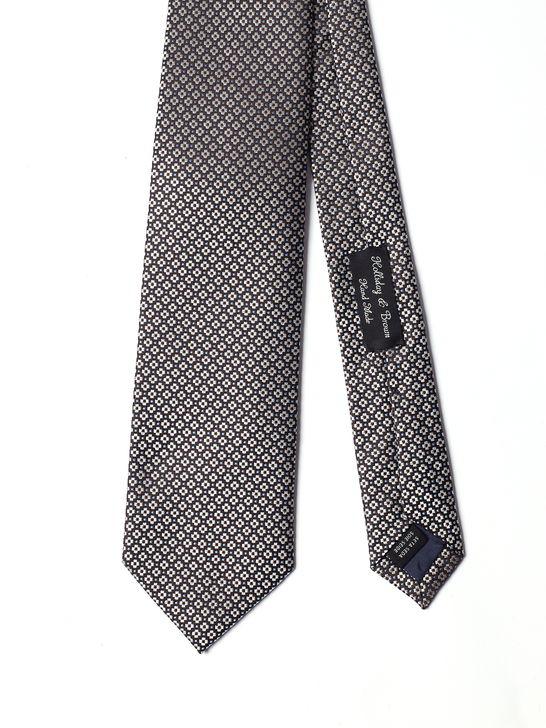 Holliday u0026 Brown Cravatta Holliday & Brown Jacquard Blu Prezzo Ridotto