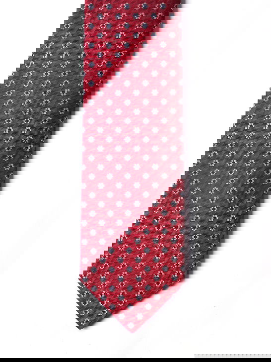 Holliday u0026 Brown Cravatta Holliday & Brown Jacquard Bordeaux Online