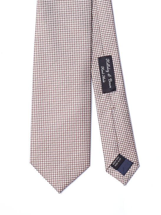 Holliday u0026 Brown Cravatta Holliday & Brown Jacquard Bianco Saldi