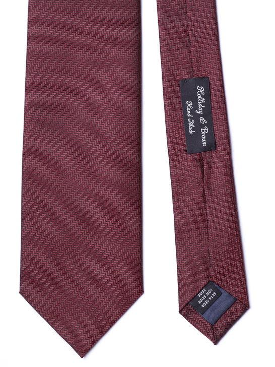 Holliday u0026 Brown Cravatta Holliday & Brown Jacquard Bordeaux I Più Venduti