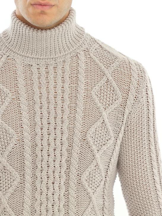 Rakki Maglia Rakkì Aran Grigio Sconto di tempo limitato