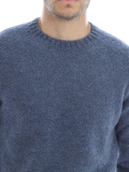 Filippo De Laurentiis Maglia Filippo De Laurentiis Alpaca Blu Offerte speciali