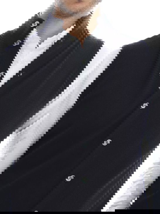 Filippo De Laurentiis Gilet Filippo De Laurentiis Blu Fino al 60% di sconto