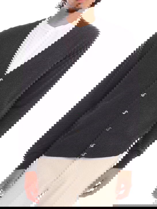 Filippo De Laurentiis Cardigan Filippo De Laurentiis Grigio Super sconto