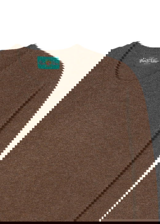 Alan Paine Maglia Alan Paine Lenzie Marrone 50% di sconto per tempo limitato