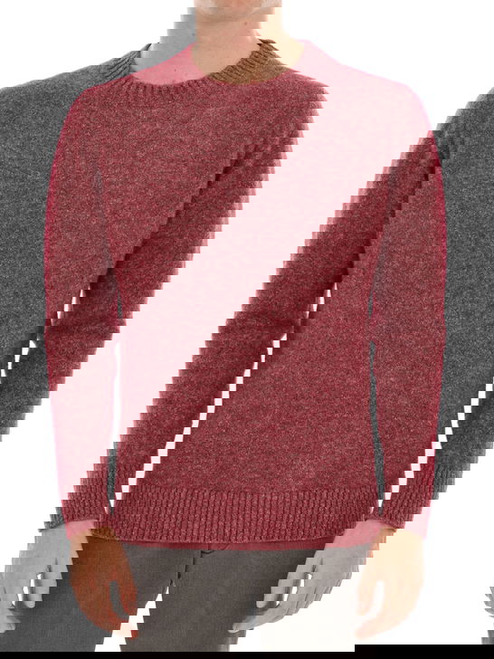 Kangra Maglia Kangra Moulinè Rosso Negozio