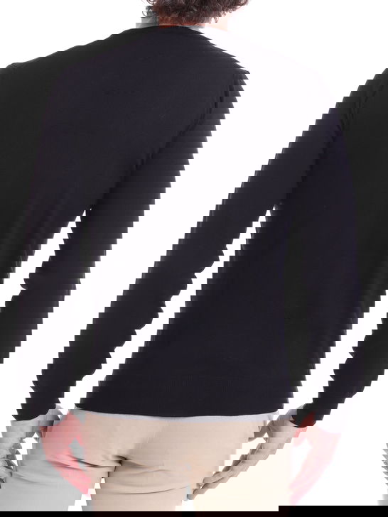 Kangra Maglia Kangra Merinos Nero Spedizione gratuita