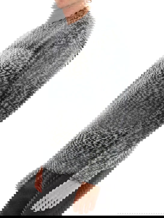 Kangra Maglia Kangra Lana-Alpaca Grigio Grande vendita