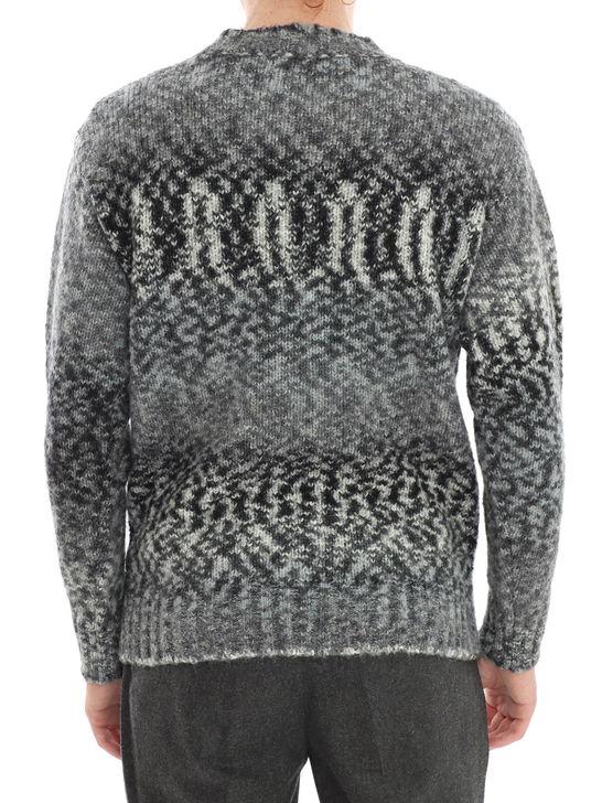 Kangra Maglia Kangra Lana-Alpaca Grigio Grande vendita