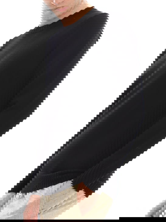 Kangra Maglia Kangra Girocollo Nero Fornitura limitata